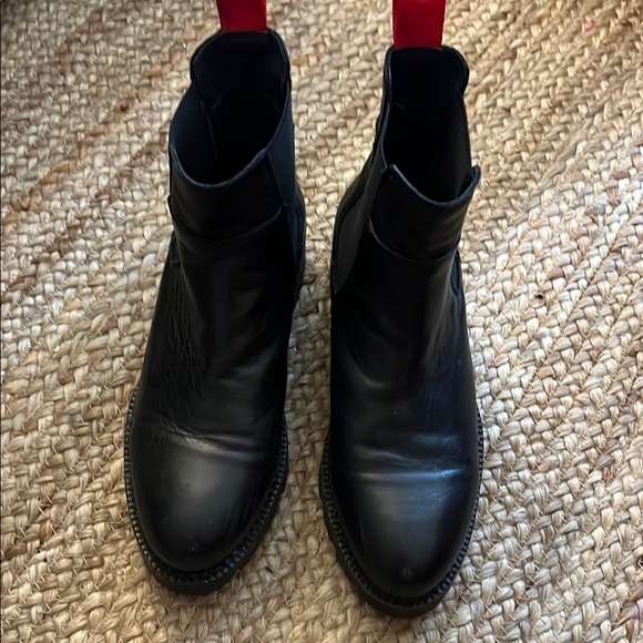 Pajar Other - Pajar Black Leather Boots with Elastic Panels